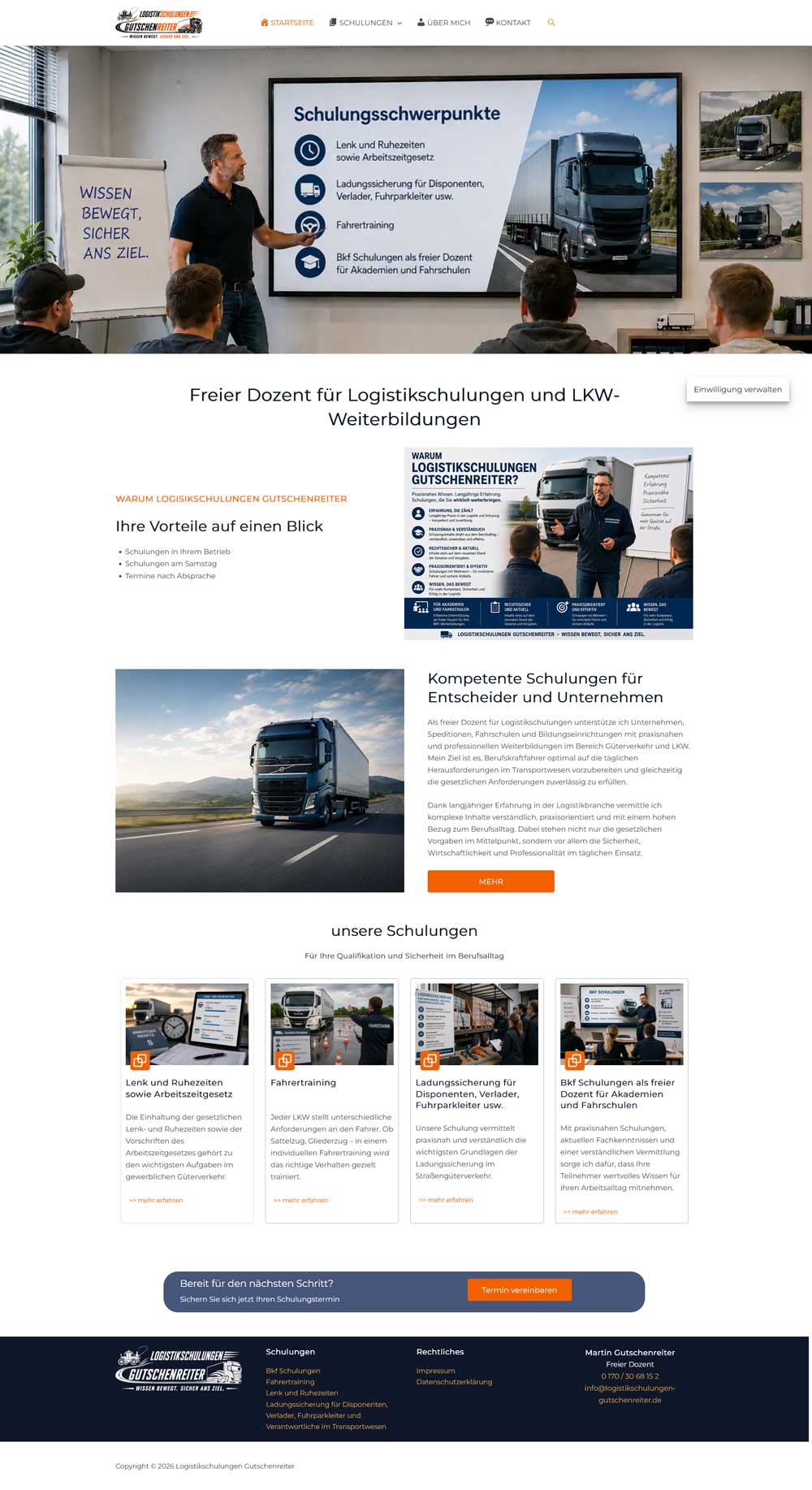 Website privates Hobby